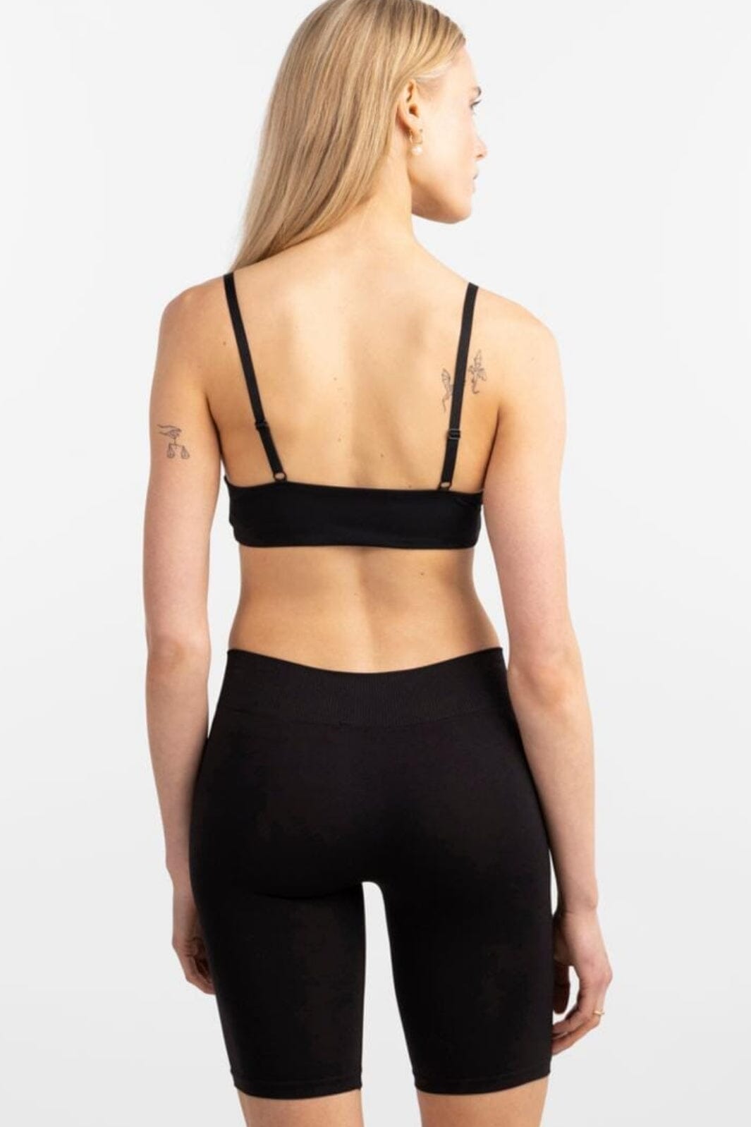 Pieces - Pcnamee Triangle Bra - 179276 Black Undertøj
