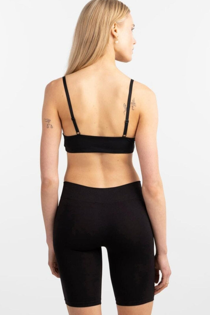 Pieces - Pcnamee Triangle Bra - 179276 Black Undertøj