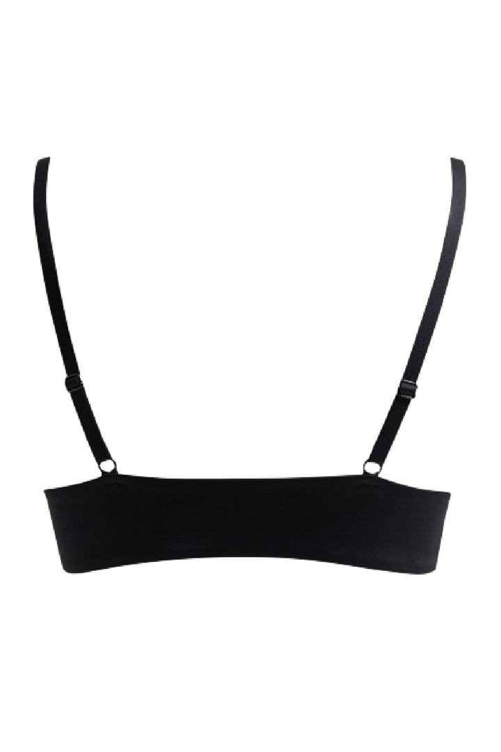 Pieces - Pcnamee Triangle Bra - 179276 Black Undertøj