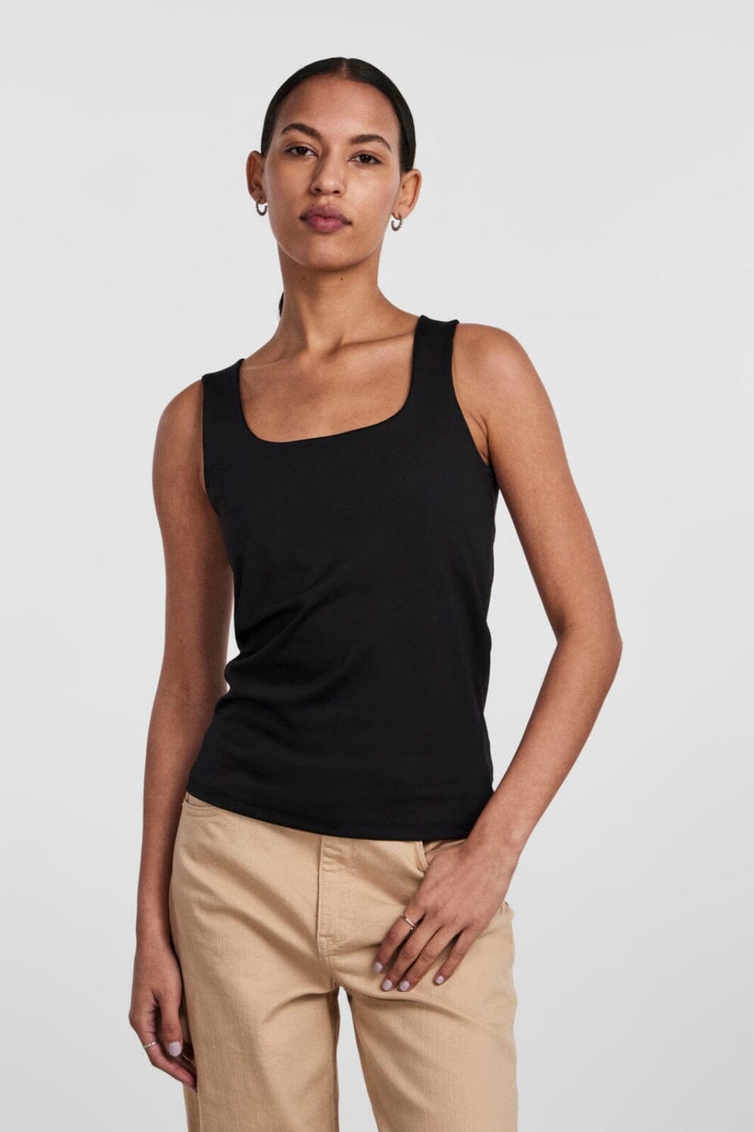 Pieces - Pcneja Sl Top - 4284635 Black Toppe