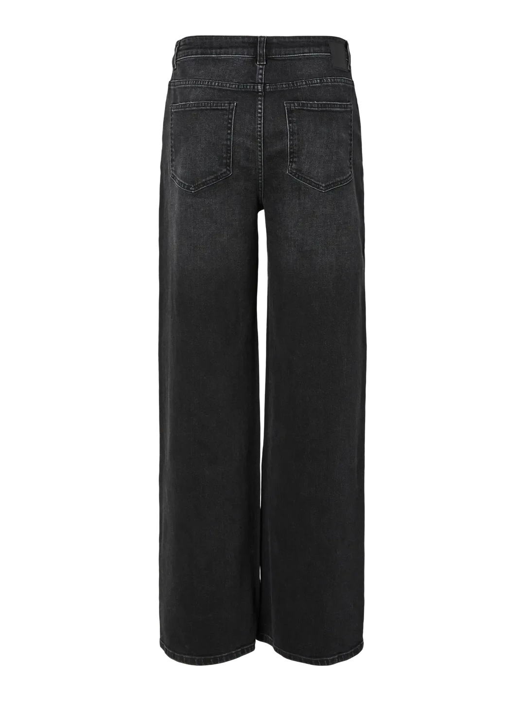 Pieces - Pcsilke Wide Jeans Bl - 4864053 Black Denim Jeans