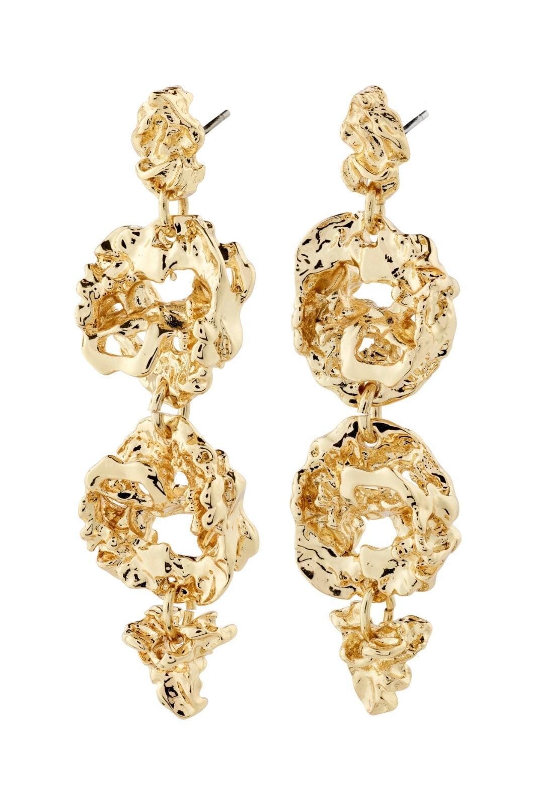 Pilgrim - Act Earrings 102432013 - Golden Plated