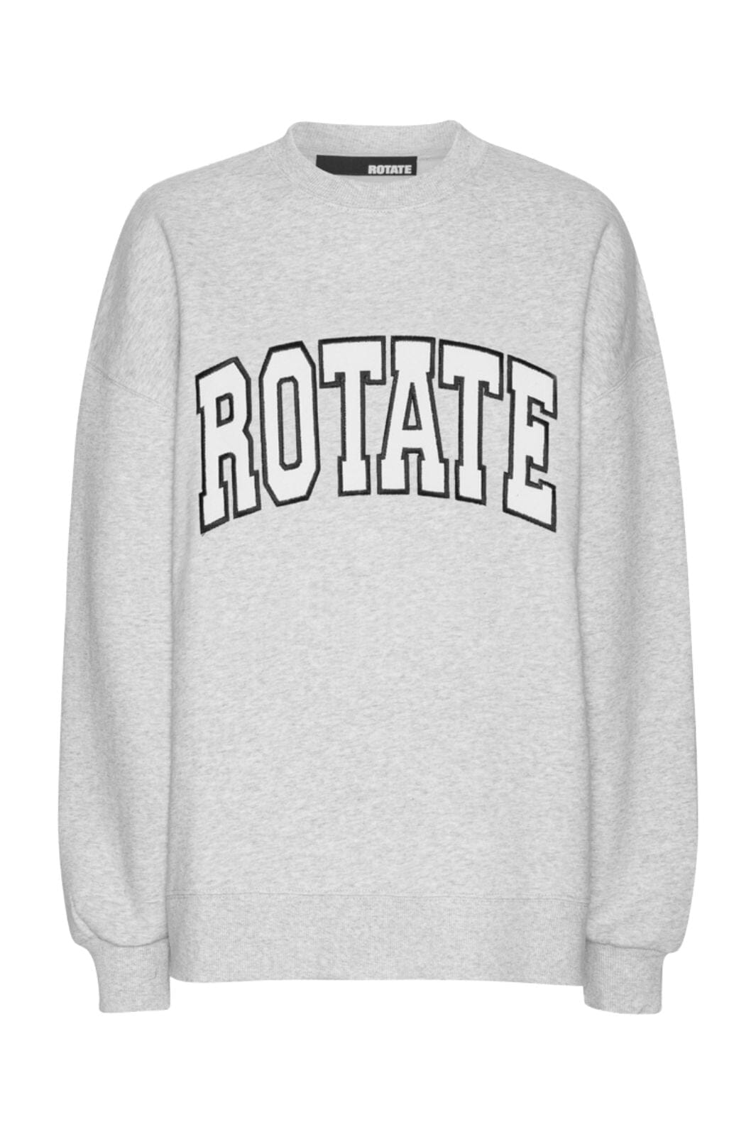 Rotate - Heavy Sweat Crewneck 1134271473 - 1473 Light Grey Melange