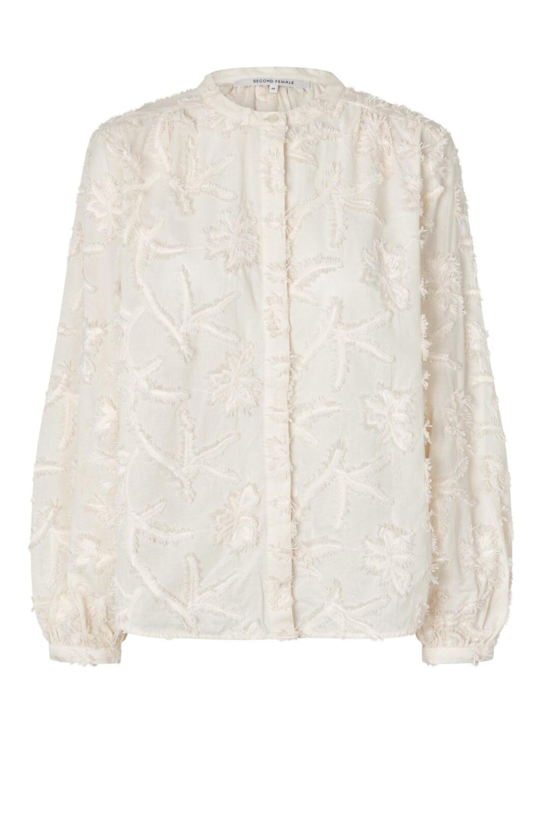 Second Female - Seena Shirt 60227 - 1045 Jet Stream Skjorter