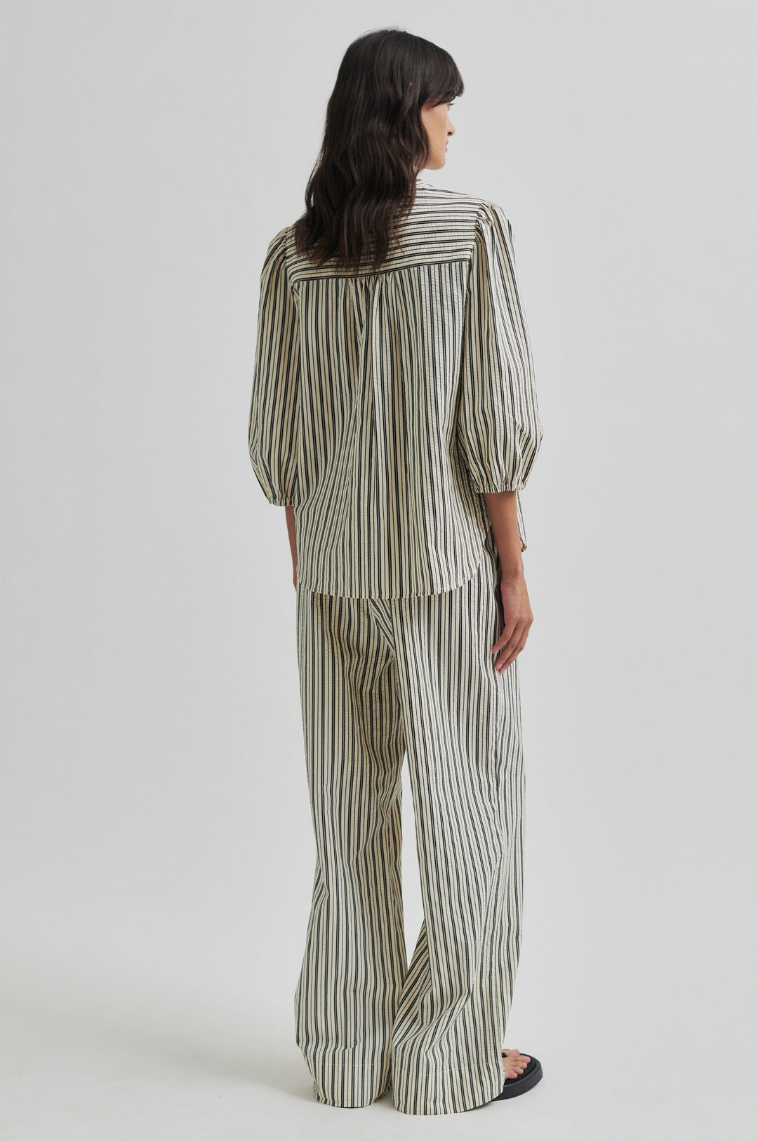 Second Female - Serifa Shirt 59636 - 8001 Black Skjorter