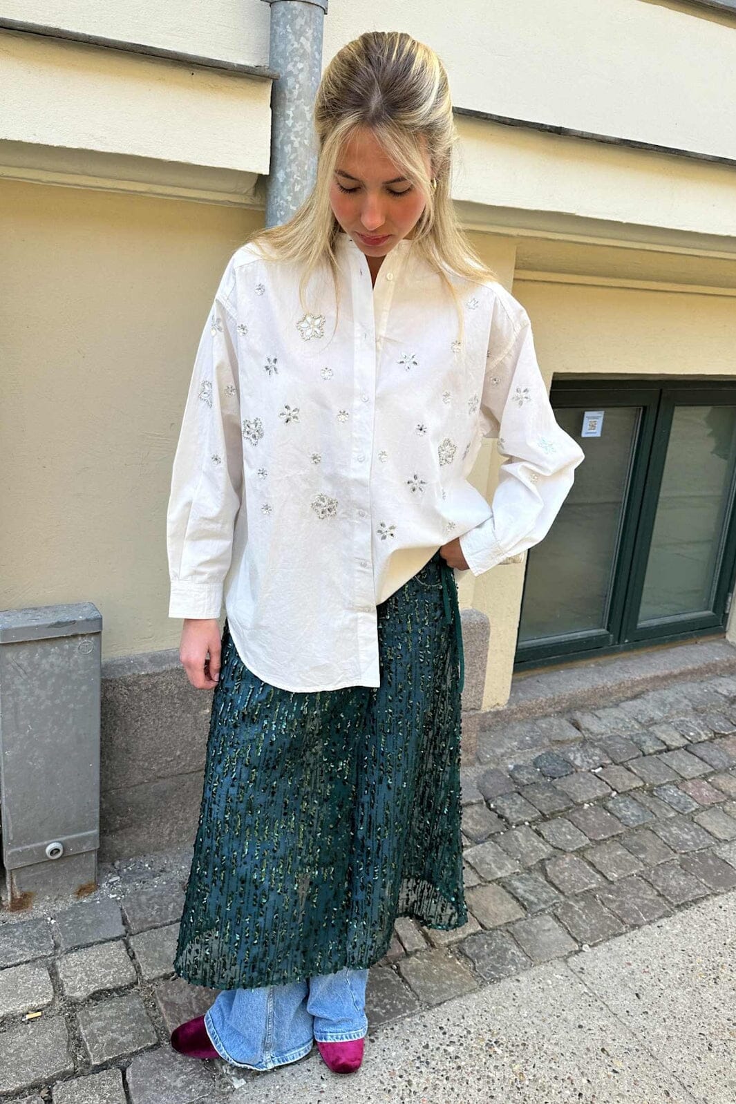 Sissel Edelbo - Terese Shirt SE 1716 - Snow White