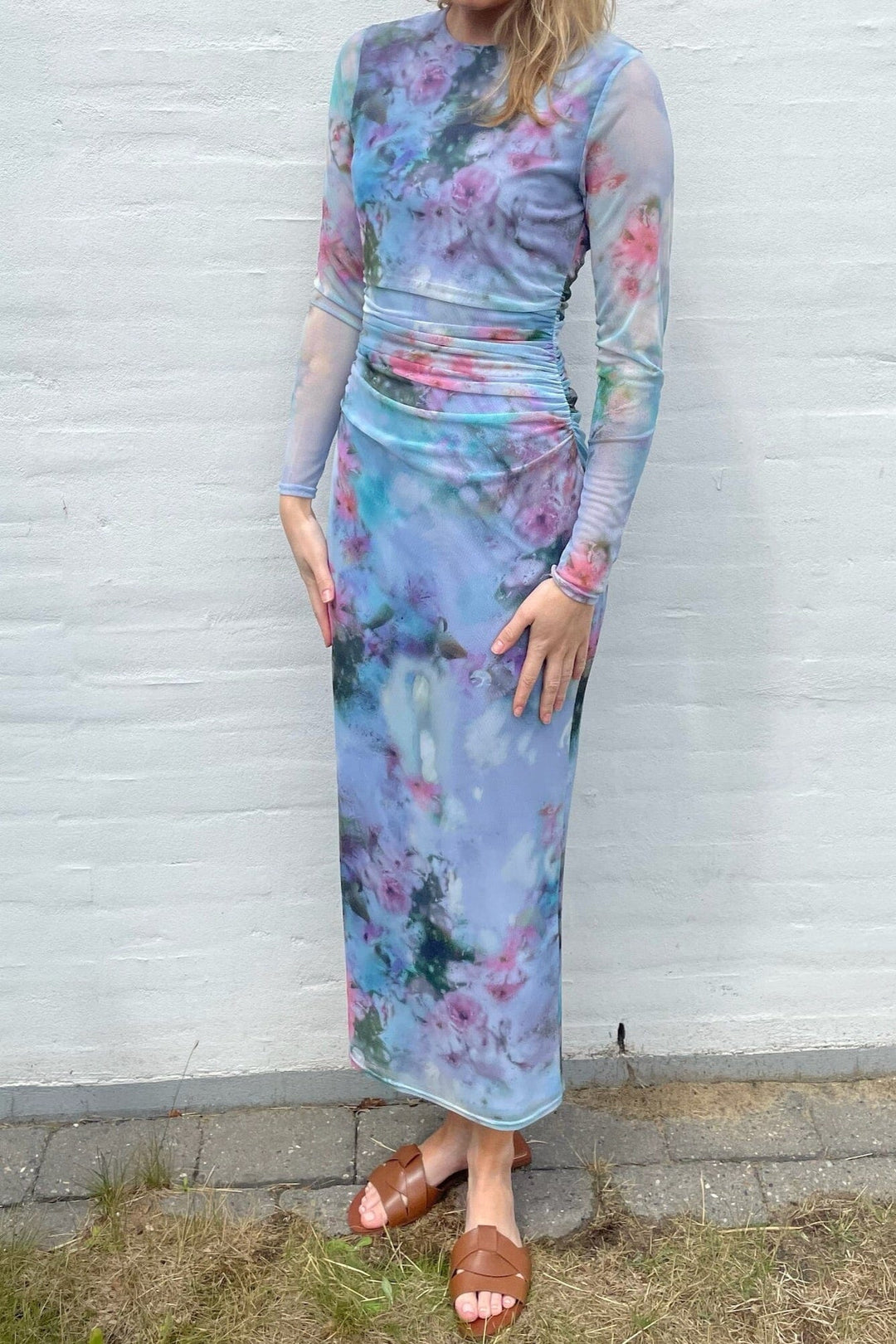 Sisters Point - Esme-Dr.Ls12 19091 - 804 - Blue/Multi Kjoler