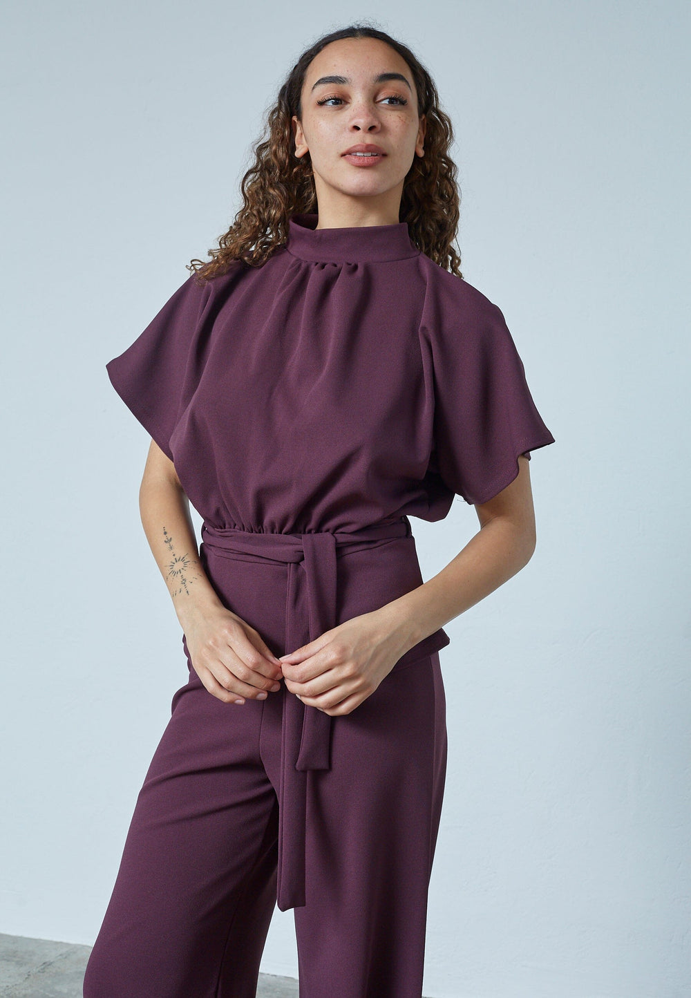 Sisters Point - Girl-Top6 18806 - 587 - Deep Bordeaux Toppe