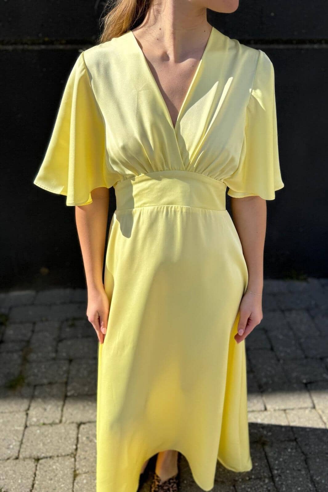 Forudbestilling - Sisters Point - Gisela-Dr 17633 - 602 - Light Yellow Kjoler