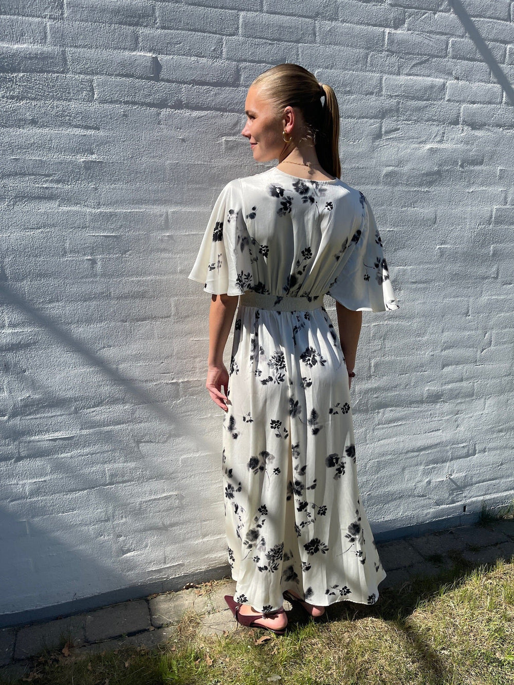 Sisters Point - Gisela-Dr11 18822 - 813 - Cream/Flower Kjoler