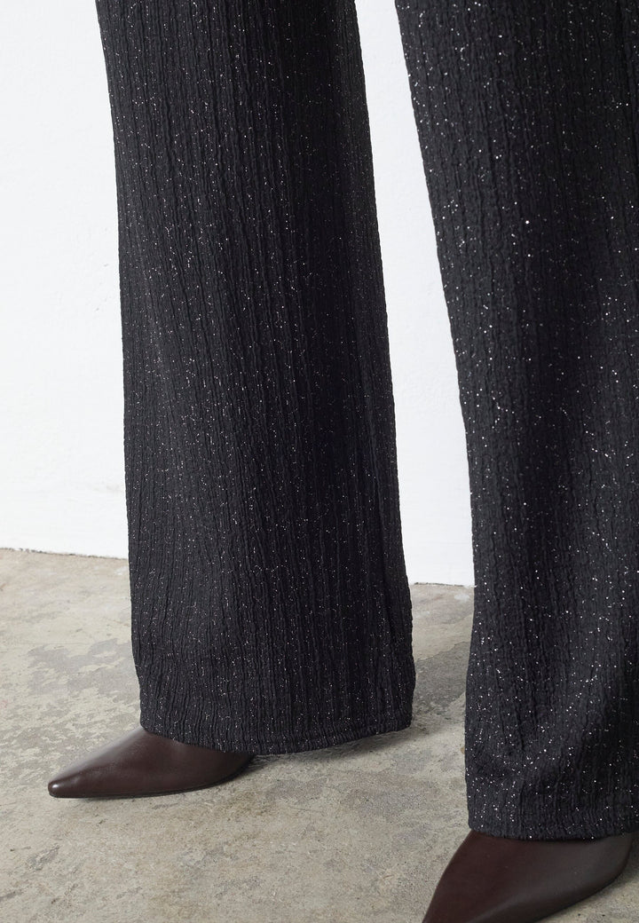 Sisters Point - Glut-Pa19 19575 - 001 - Black/Silver Bukser