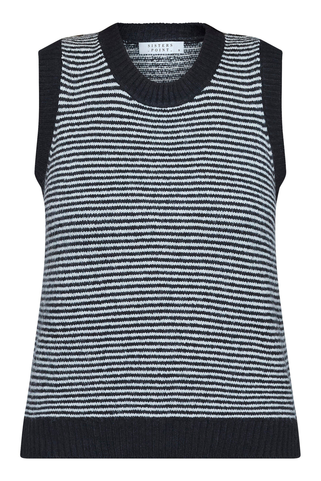 Sisters Point - Megi-Ve 19047 - 832 - Black/Cream Strikbluser