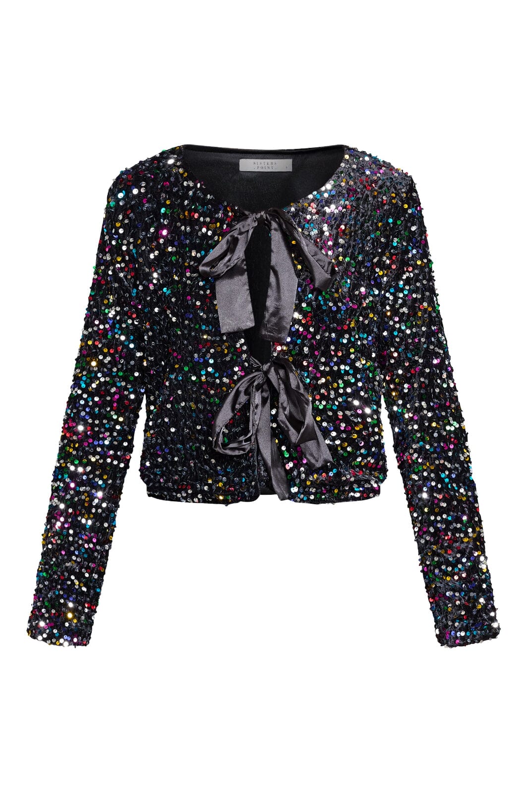Sisters Point - Nell-Top.Ls2 19002 - 003 - Black Multi Bluser
