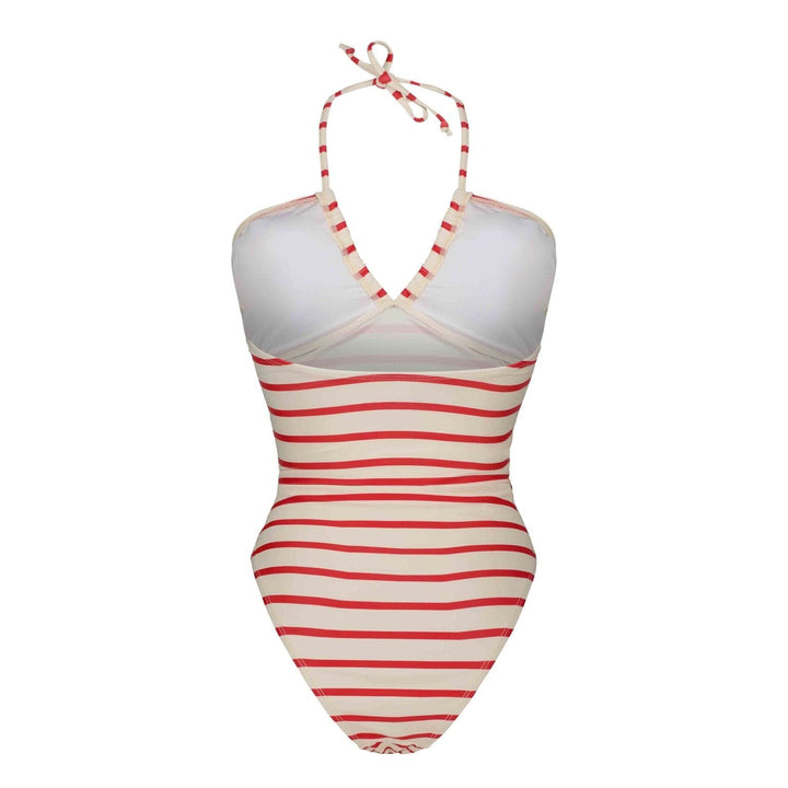 Sofie Schnoor - S241272 Swimsuit - Red Striped Badedragter