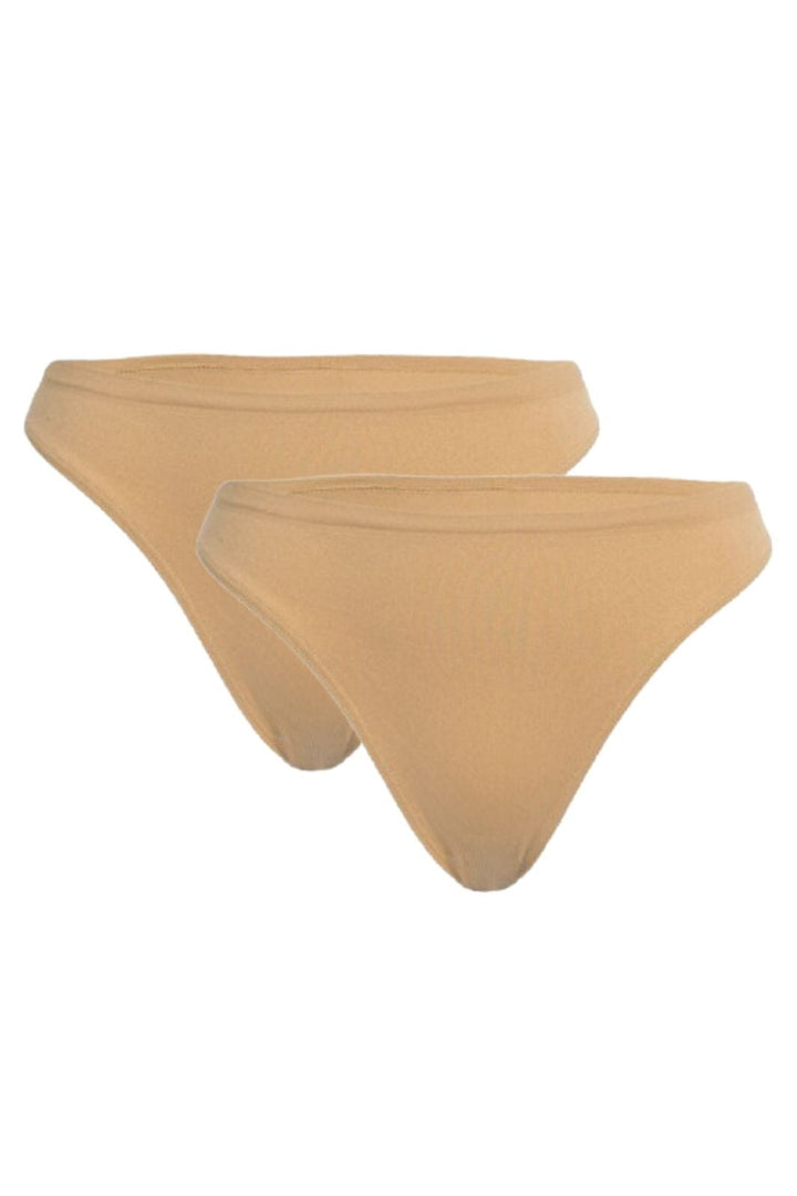 Soft basic - Haily string 2 pak - nude