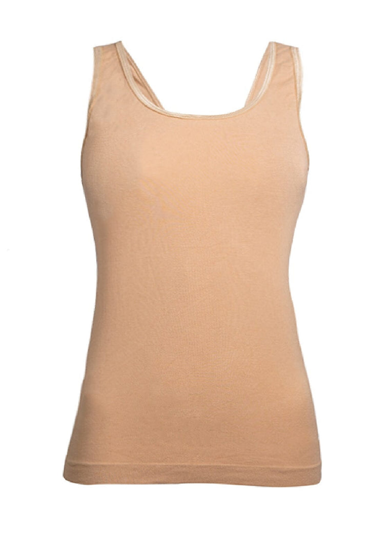 Soft basic - Haily Top wide strap 2 pak - nude Undertrøjer