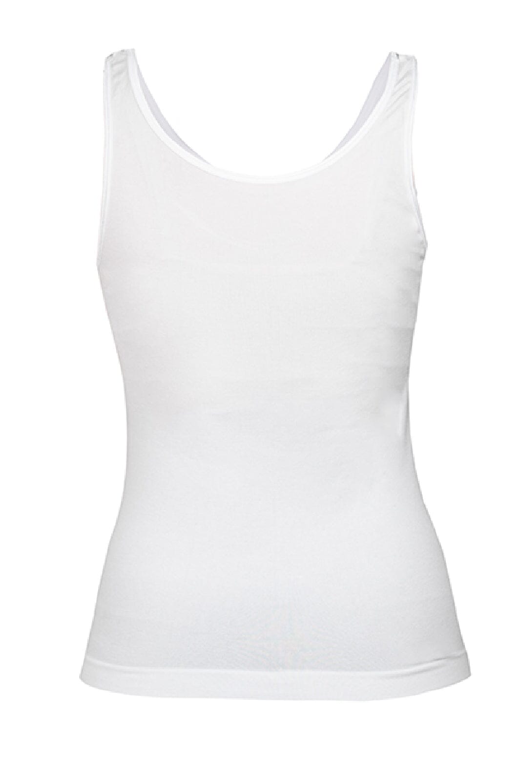 Soft basic - Haily Top wide strap 2 pak - white