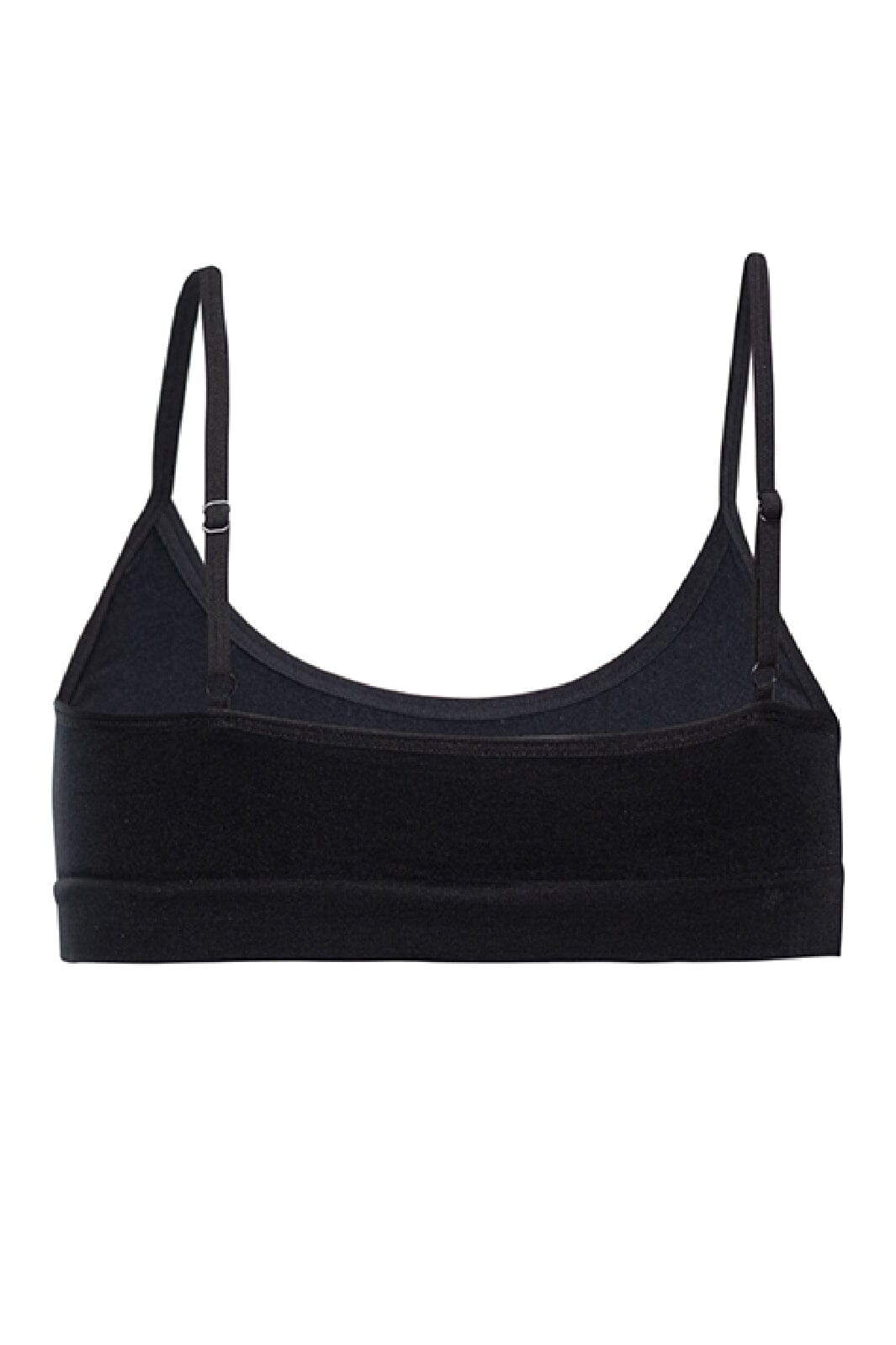 Soft basic - Soffi Bra top narrow strap 2 pak - black