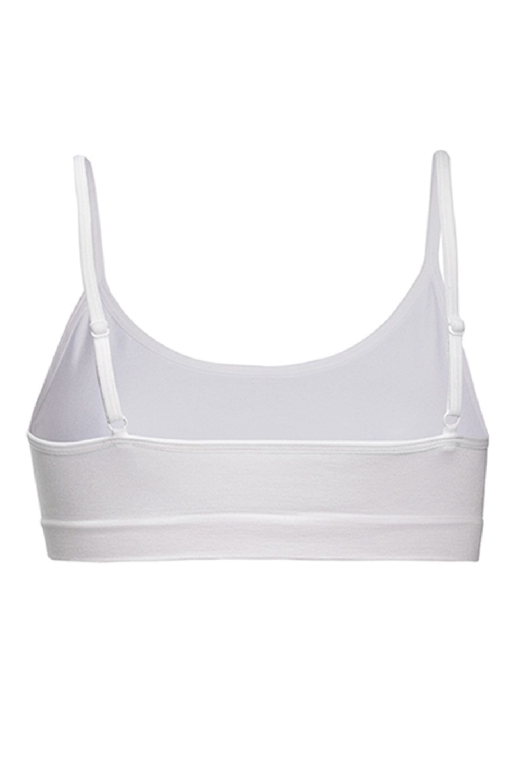 Soft basic - Soffi Bra top narrow strap 2 pak - white BH