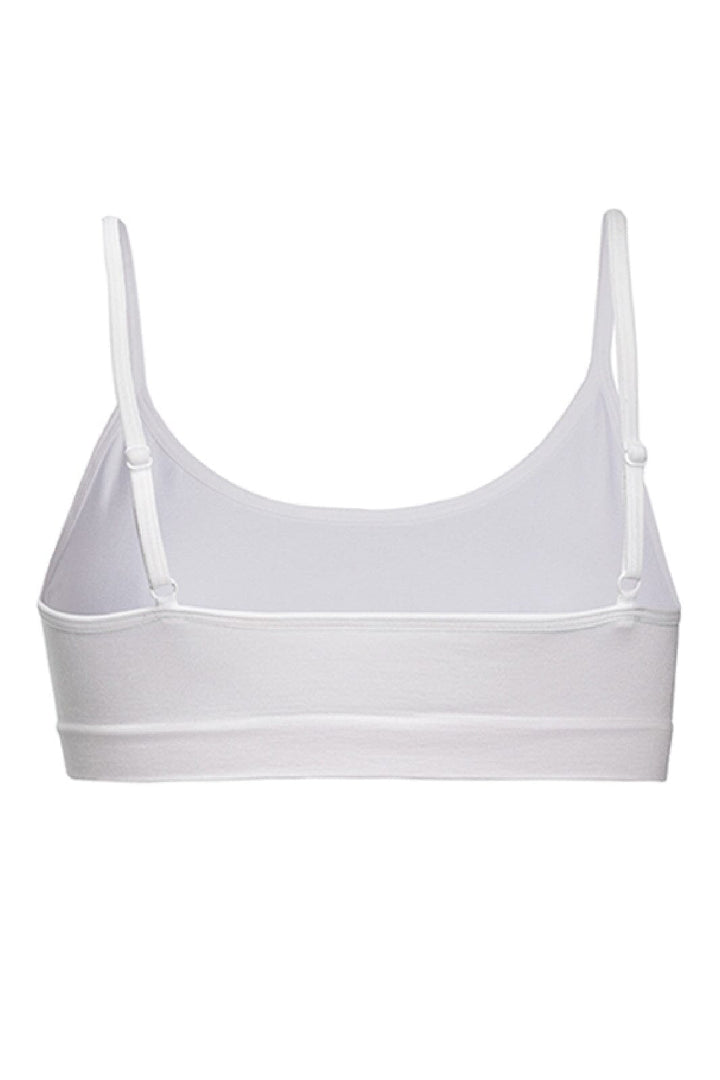 Soft basic - Soffi Bra top narrow strap 2 pak - white BH