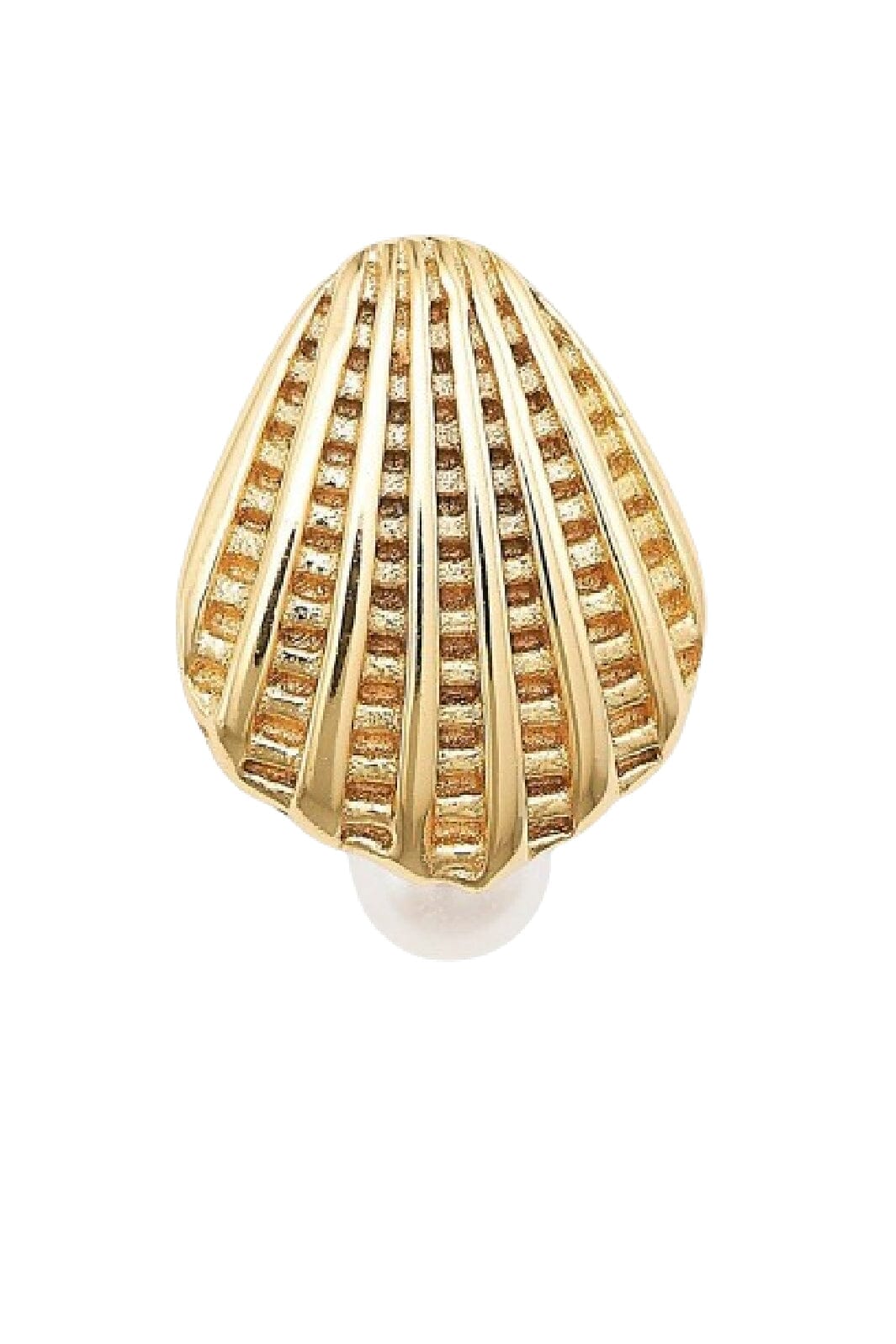 Sorelle Jewellery - Shell Earstick - Forgyldt