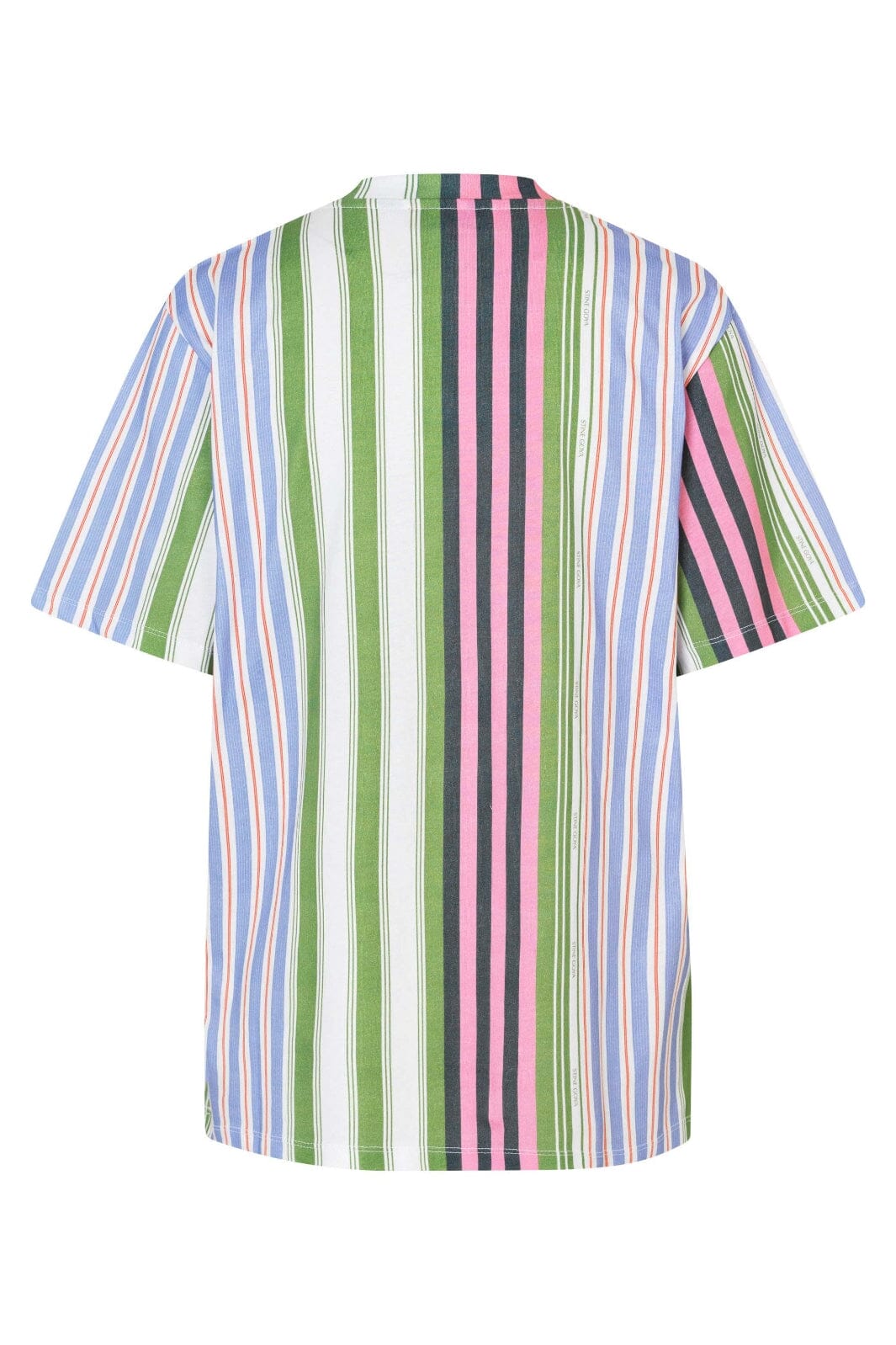 Stine Goya - 2243 Light Jersey, Short Sleeve T-shirtsg-pf25-t009-2243 - Forest Stripe