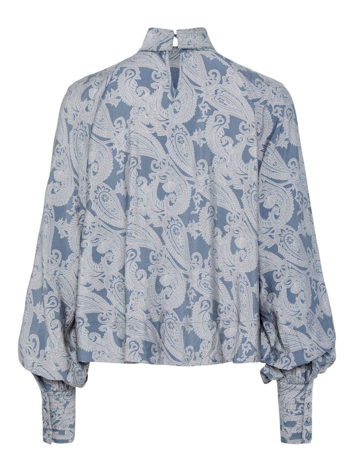 YAS - Yaslimos Ls Top - 4707982 Grisaille Limos Print