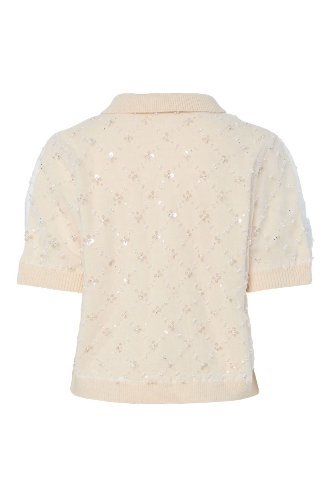 YAS - Yasmerilla Ss Knit Cardigan - 4892503 Birch