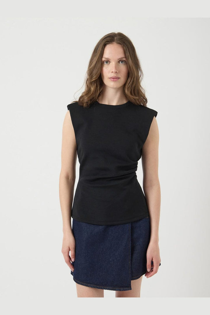 Y.A.S - Yaspina Sl Top - 4869707 Black