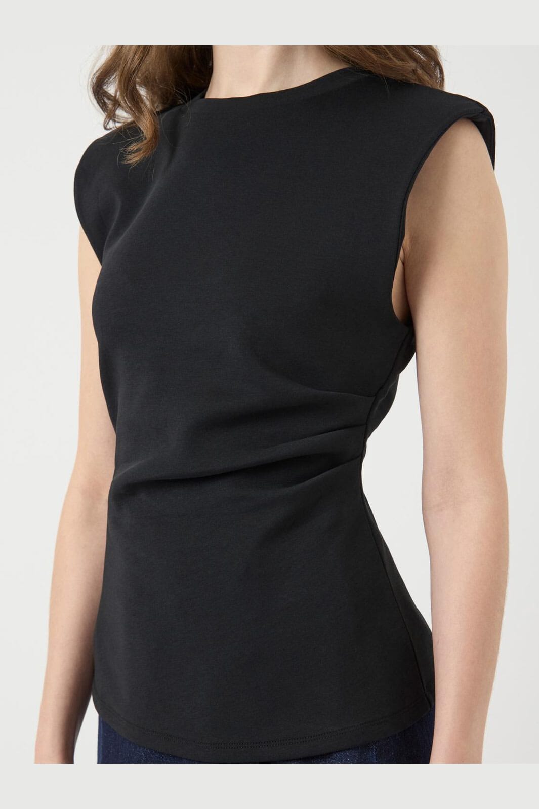 Y.A.S - Yaspina Sl Top - 4869707 Black