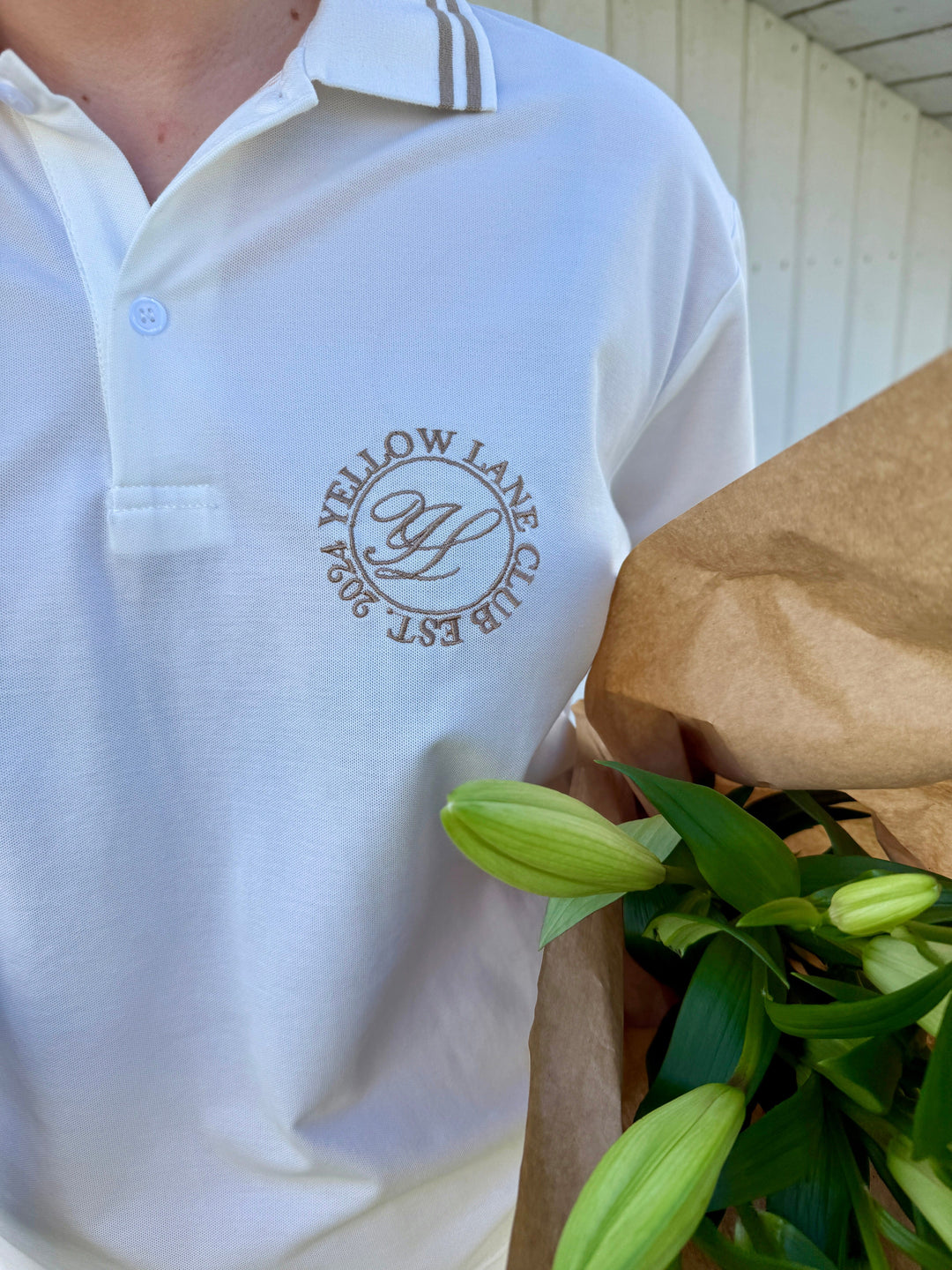 Yellow Lane - Beta Polo 165411 - 121 - Off White T-shirts