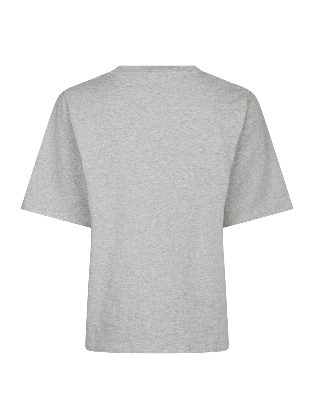 Yellow Lane - Varsity Tee 165589 - 133 - Grey Melange T-shirts