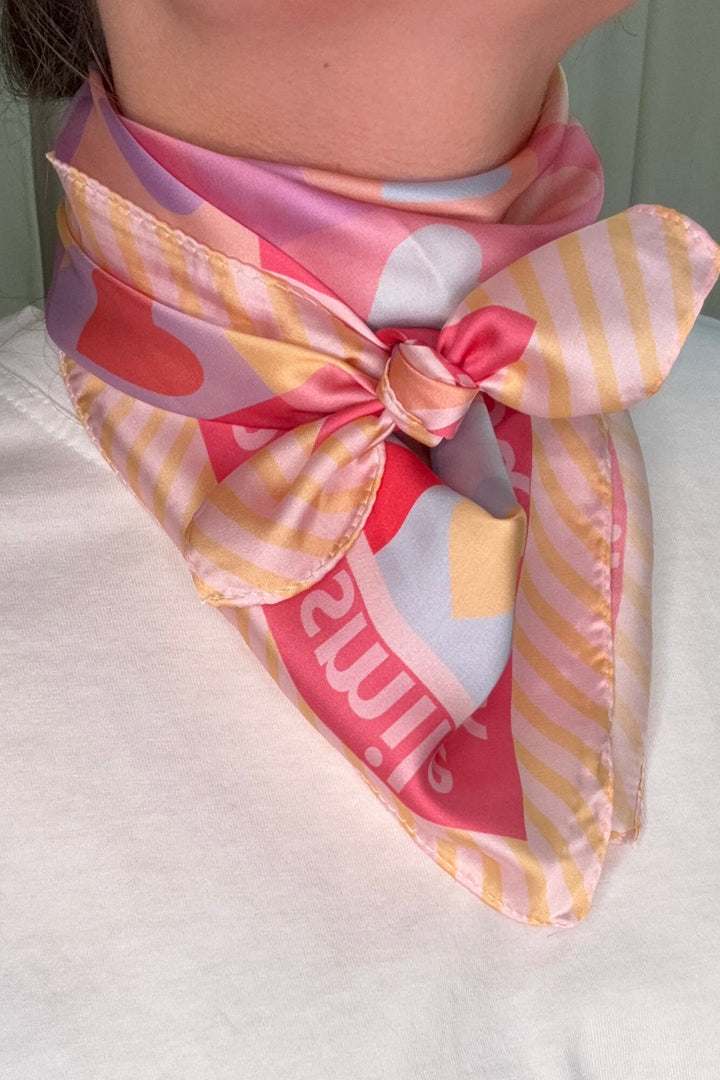 A-bee - Dina Scarf - Coral