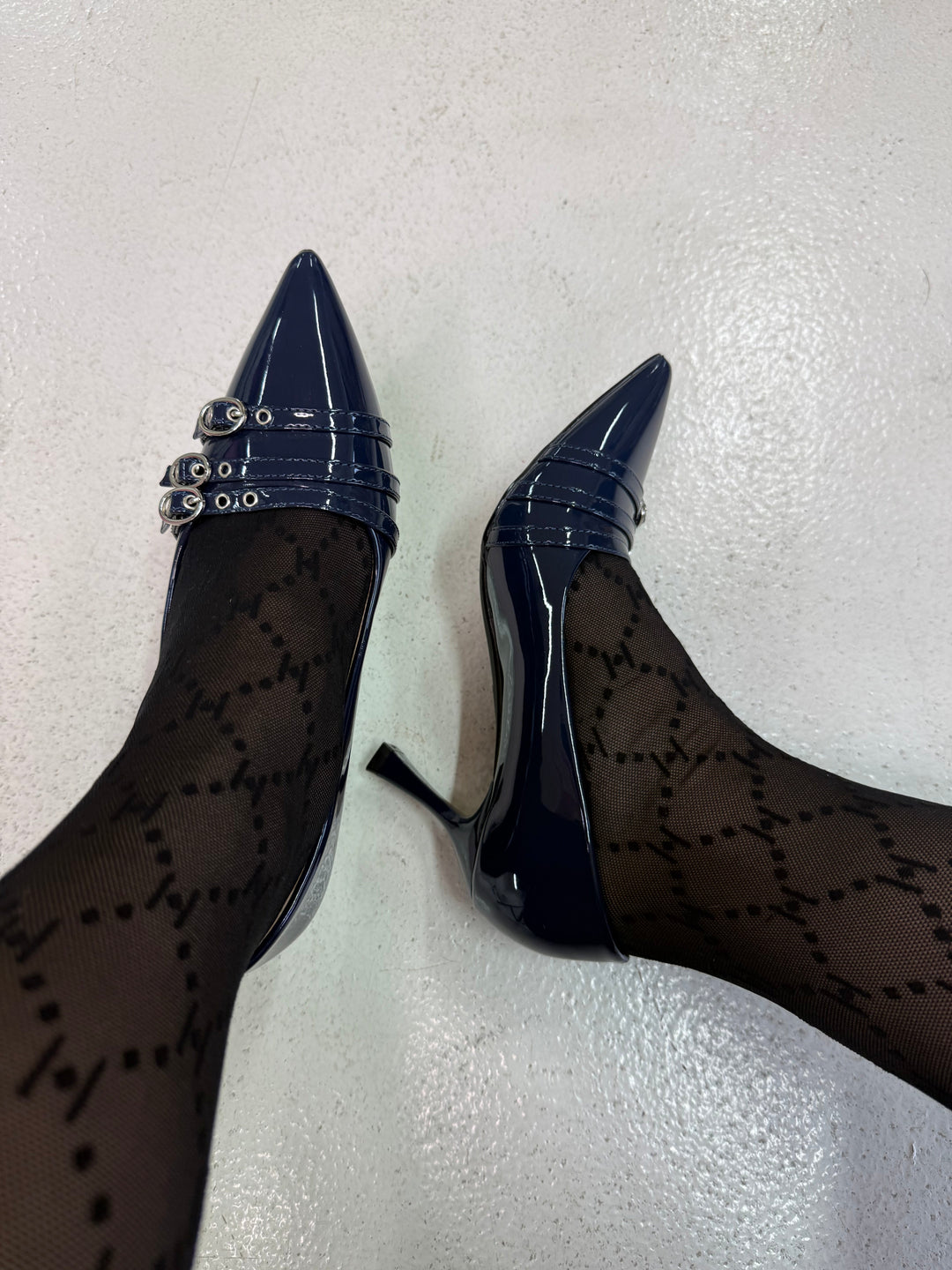 Bloom - Bellflowerstiletto - Navy