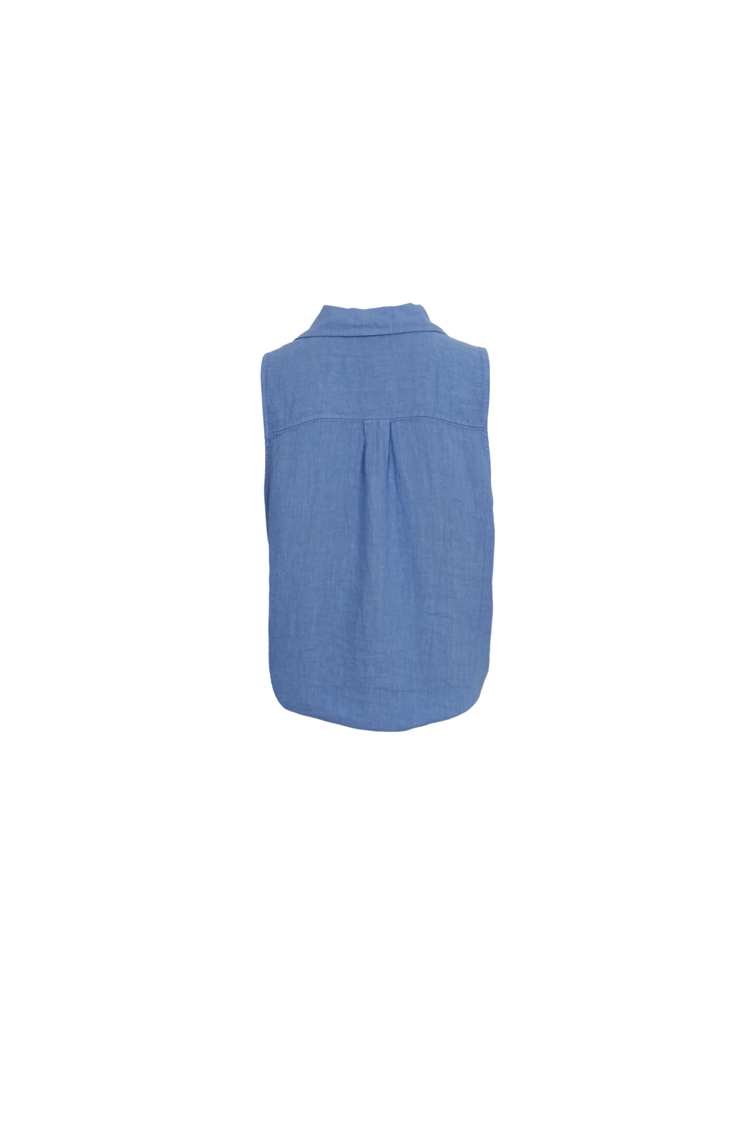 Black Colour - Bcmelina Sleeveless Tie Shirt 40911 - Sky Blue