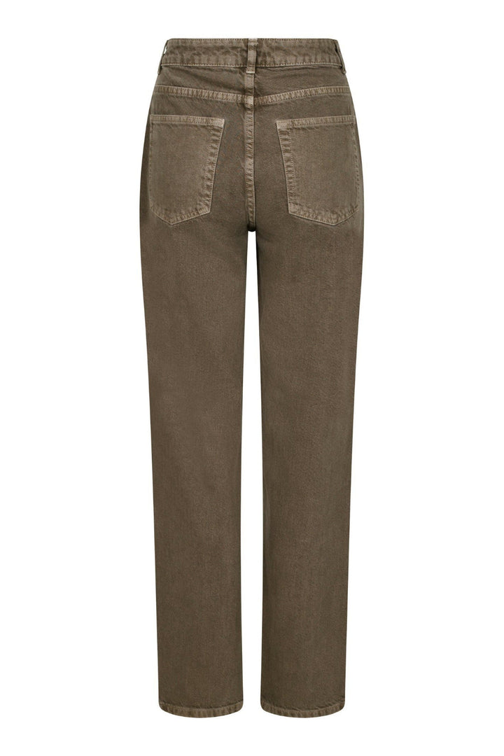 Neo Noir - Simona D Pants - Dusty Brown