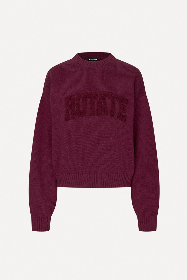 Rotate - Crewneck Sweater 1165122734 - 2734 Zinfandel