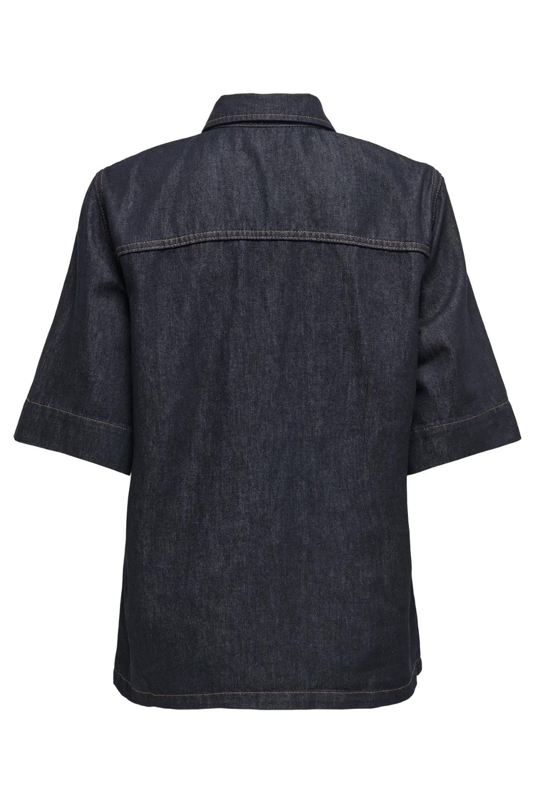 JDY - Jdysansa Ss Oversize Shirt Db - 4743462 Dark Blue Denim