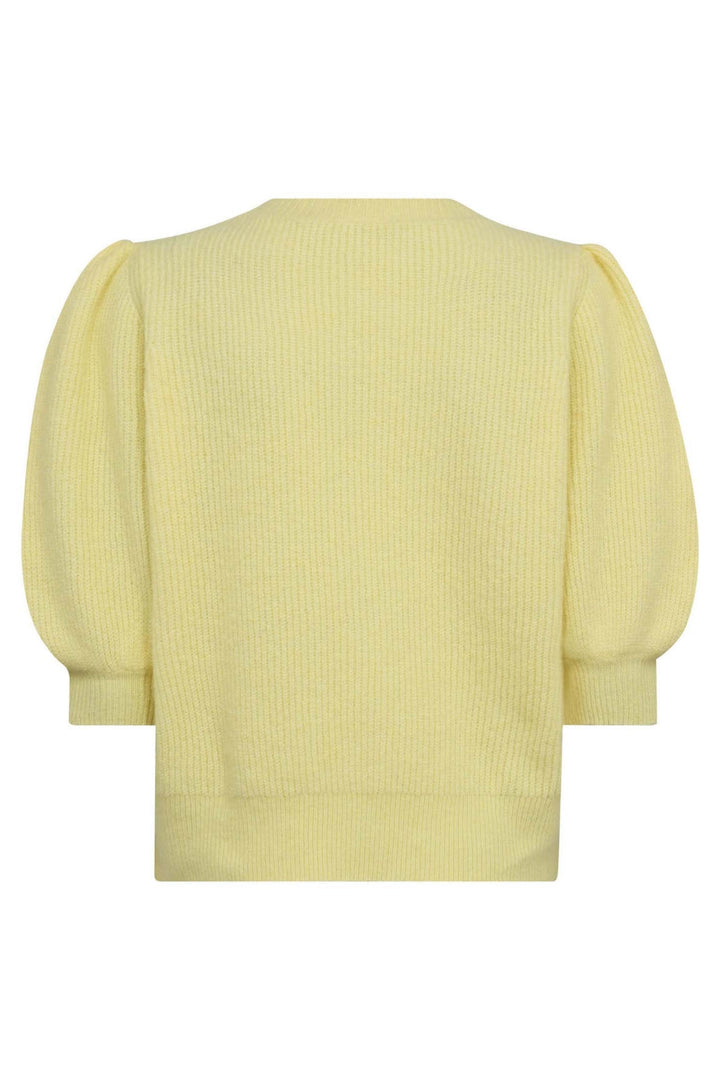 Co´Couture - Theresacc Ss Cardigan 32231 - 242 - Pastel Yellow