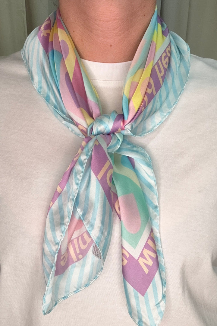 A-bee - Dina Scarf - Blue