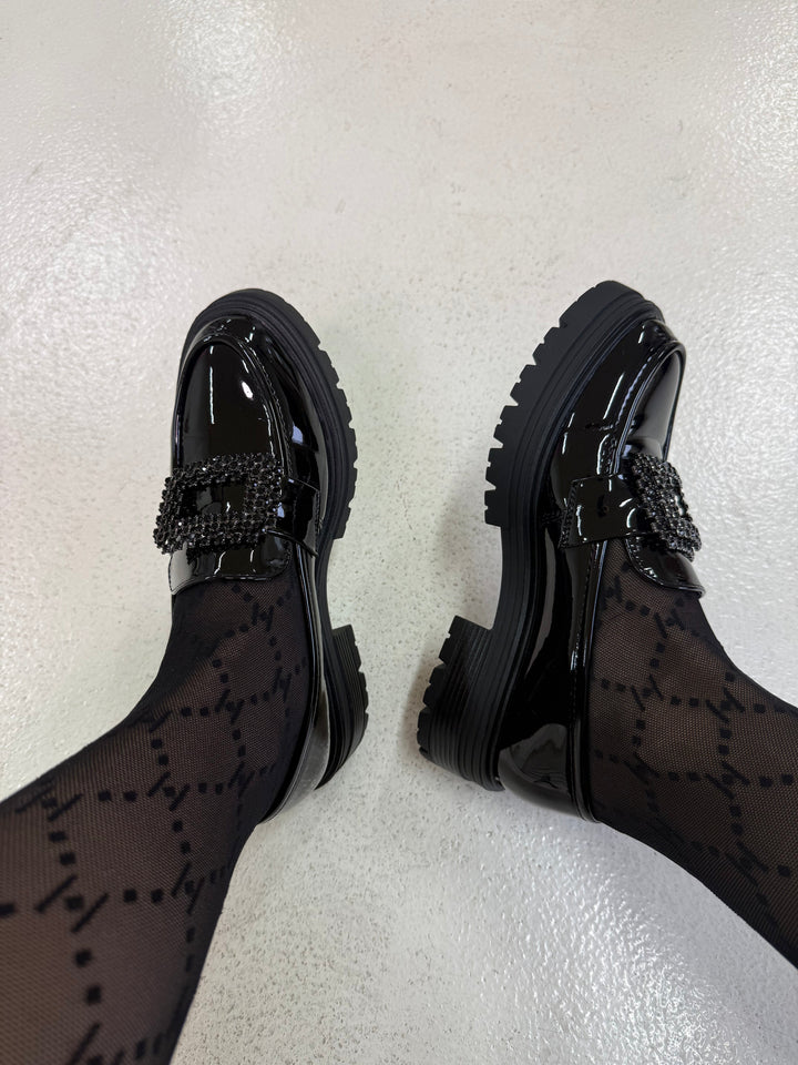 Bloom - Camelialoafers - Black