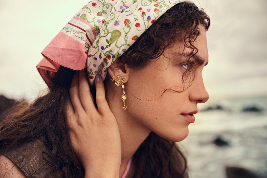 Maanesten - Alina Scarf Garden Magic - 4124