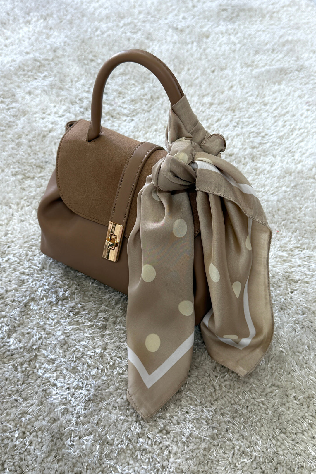 A-bee - Elin Scarf - Taupe