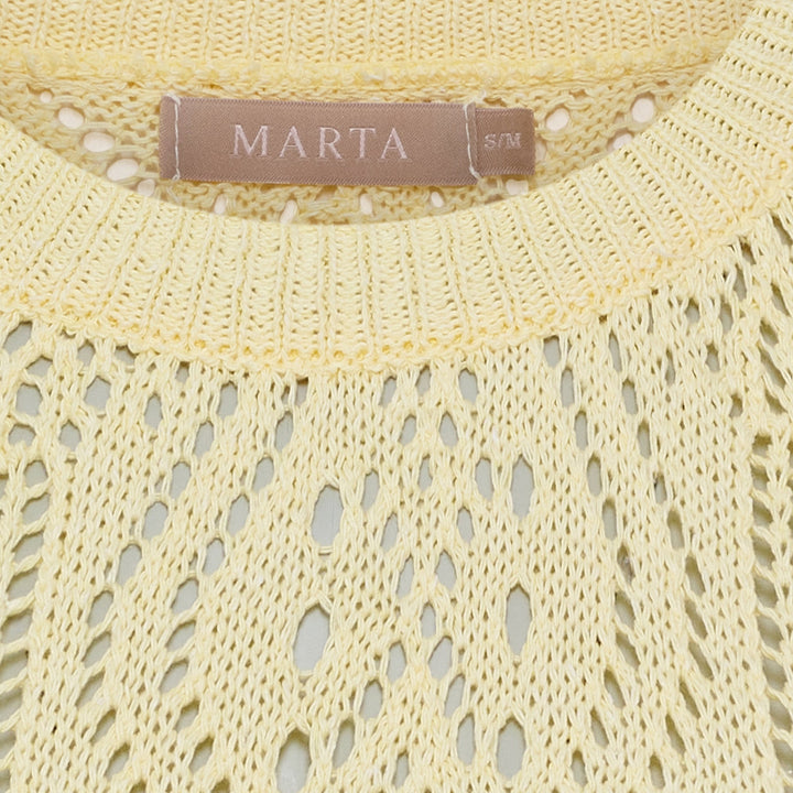 Marta Du Chateau - Mdcvina Knit 6592 - Yellow