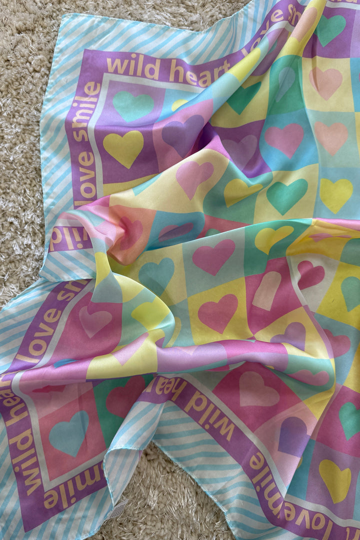 A-bee - Dina Scarf - Blue