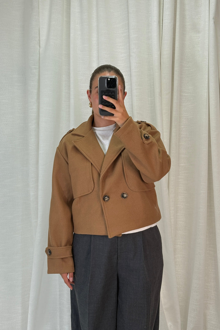 A-bee - Naomi Jacket - Camel