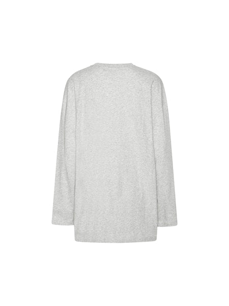 Rotate - Jersey Ls T-shirt 1153281473 - 1473 Light Grey Melange