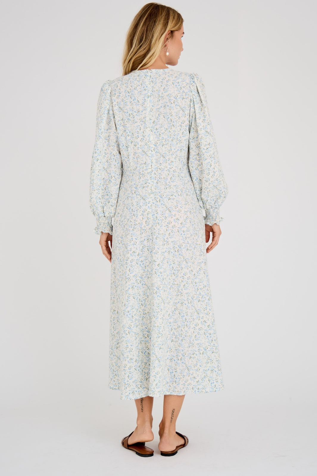 A-View - Leoni Dress AV4722 - 091 - Blue/White