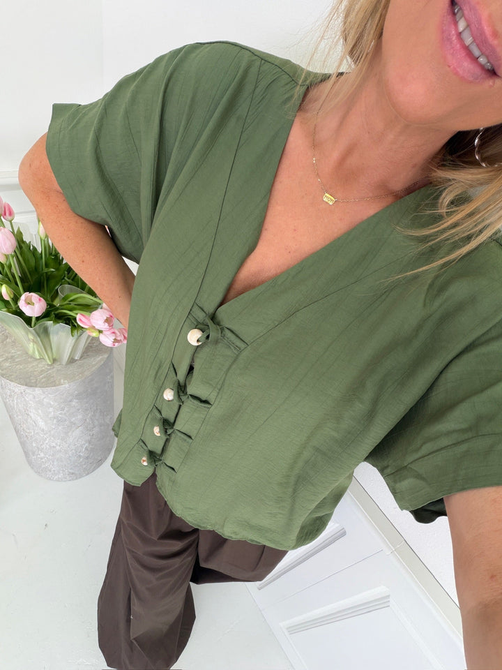 A-Bee - Lyra Shirt - Khaki