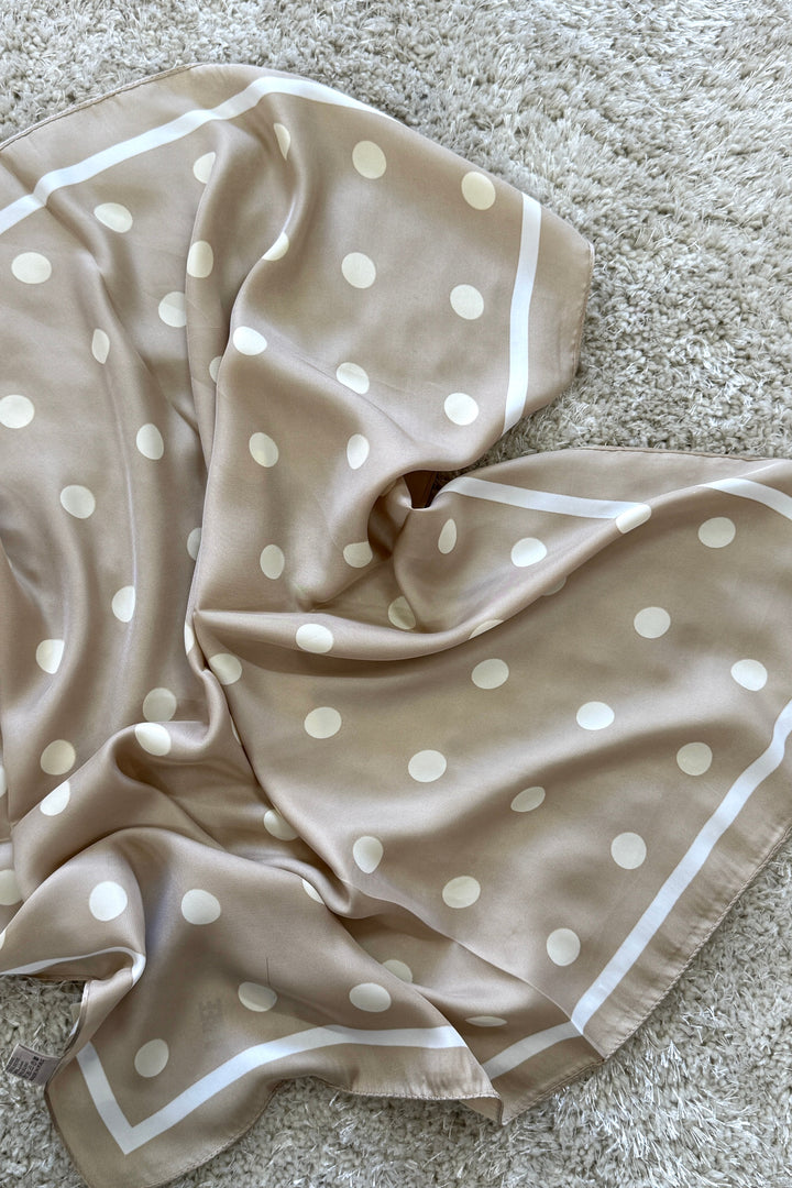 A-bee - Elin Scarf - Taupe